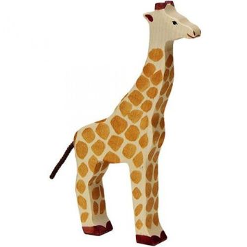 Holztiger houten giraf 25cm giraffe hout
