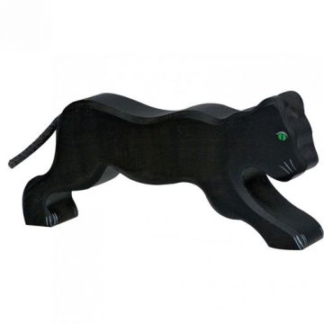  Holztiger houten panter 16cm hout panther
