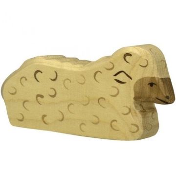 €8,89 Holztiger houten schaap liggend 11cm sheep hout