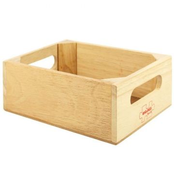 €5.49 Bigjigs houten voedselkrat kist krat hout keukentje winkeltje