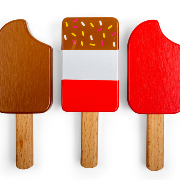€2.49 Bigjigs houten chocolade ijsje 