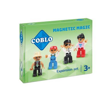 Coblo Mini Speel Figuurtjes 4 stuks
