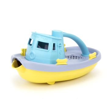 Green Toys sleepboot / gieter (Tugboat blue top)