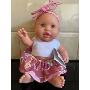 Paola Reina puppegie meisje rok met shirt 21cm