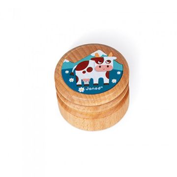 Janod houten tandendoos Koe