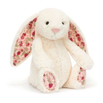 Jellycat knuffel Konijn 31cm(Blossom Cream Bunny Berry Original)