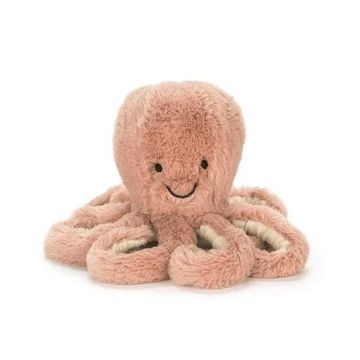 €18,89 Jellycat knuffel Odell Octopus Baby 14cm kraamcadeau baby