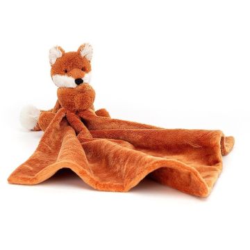  Jellycat vos knuffeldoek 34cm fox soother kraamcadeau