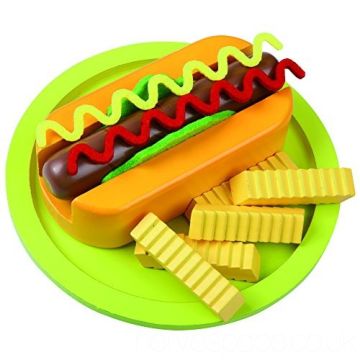€8.99 Kiddyplay houten hout hotdog frites patat 