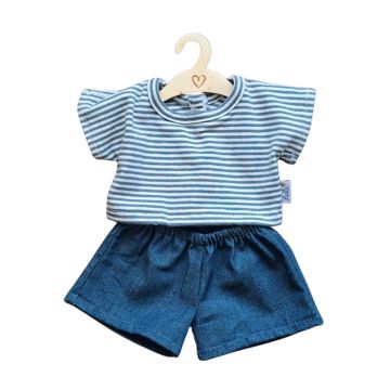 Hollie Poppenjeans en -shirt Sam Icy voor 34cm pop