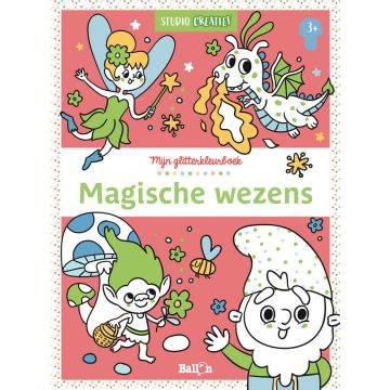 €5,20 Ballon Mijn glitter kleurboek Magische wezens 3+ glitterkleurboek 