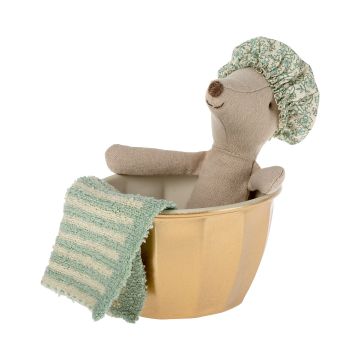 €24.89 Maileg Muis grote zus in bad 12cm (Wellness mouse Big sister)
