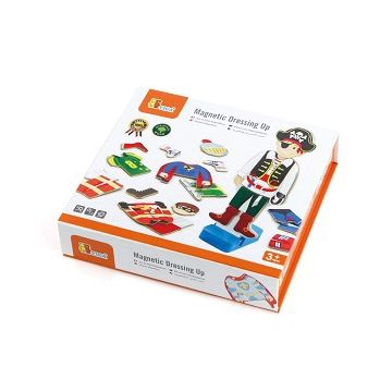 Viga Toys magnetisch aankleedspel jongen magneet puzzel aankleedpuzzel