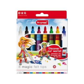 €5,49 Bruynzeel magische tover stiften magic stift kleuren tekenen creatief