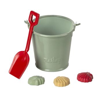 Maileg Metalen Strandset, Beach Set, Emmer, Schep en Zandvormpjes