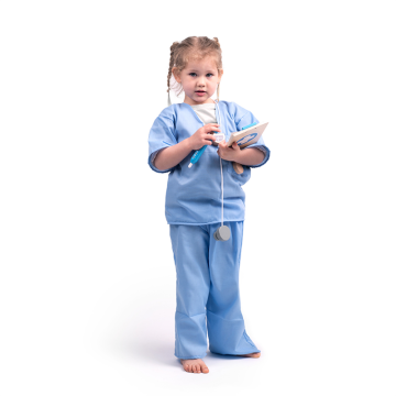 €29.99 Bigjigs verkleedkleren met accessoires Dokter / Zuster 