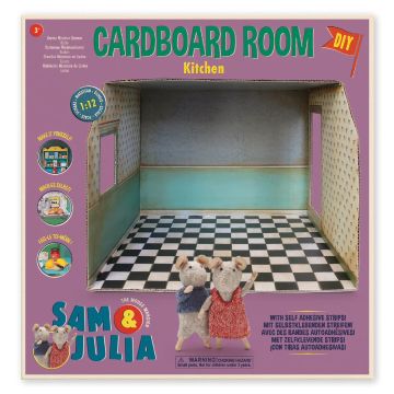 €13.89 Het Muizenhuis kartonnen speelhuis keuken (Cardboard room / Kitchen)