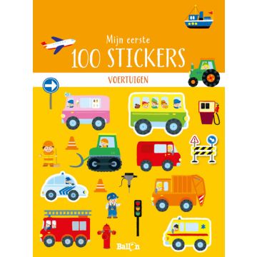 €4,99 Ballon Mijn eerste 100 stickers Voertuigen 2+