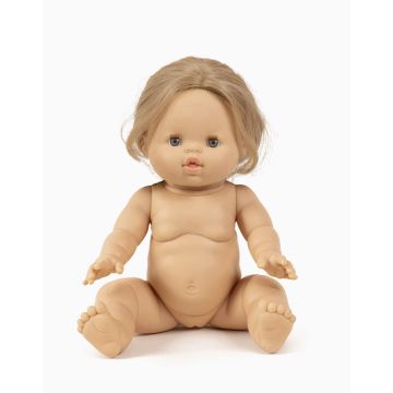 Minikane Gordi pop Eleonora (Aliénor) met vlecht 34cm
