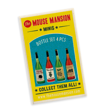 €3.95 Het Muizenhuis mini's drankflessen 4+ flessen 
