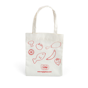 Bigjigs katoenen boodschappen tasje ( Natural Shopping Bag)