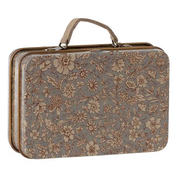 €6.49 Maileg koffertje (Small suitcase Blossom Grey)