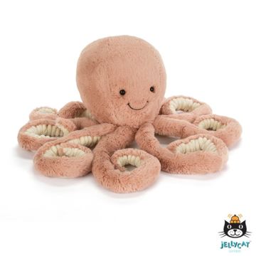  Jellycat knuffel Odell Octopus little 23 cm 