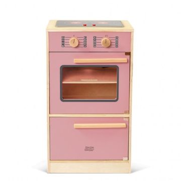 €127.99 Mamamemo Oven met Kookplaat en Ovenlade kersenbloesem roze
