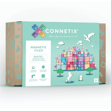 Connetix Pastel Creative Pack 120 delig Magnetisch open-ended speelgoed