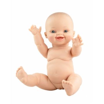 Minikane Paola Reina pop Gordi breed lachend meisje 34cm babypop minikane