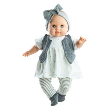 Paola Reina Pop Manus Agatha 36cm sterretjes jurk