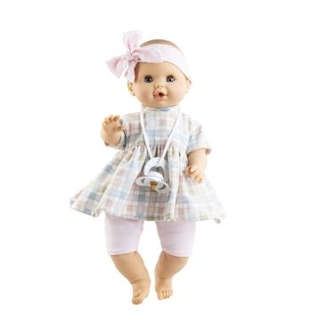 Paola Reina Pop Sonia geblokt zonder mechanisme 36cm