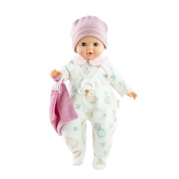€48,99 Paola Reina pop Sonia met knuffeldoekje zonder geluid (zonder mechanisme) 36cm