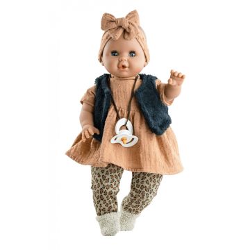 Paola Reina pop Sonia donker meisje zonder geluid (zonder mechanisme) 36cm