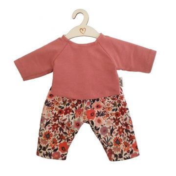 €17,95 Hollie kledingset shirt en broek Retro Flowers voor gordi 34cm Paola Reina / Minikane