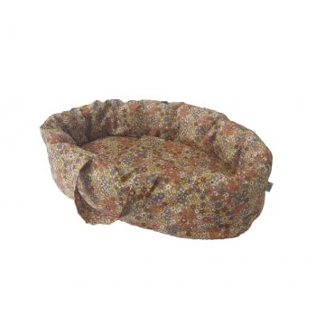 Hollie draagmand Little Flowers voor pop t/m 36cm