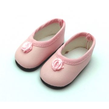 €8,95 Paola Reina poppenschoenen roze met roos voor Amigas pop 32cm