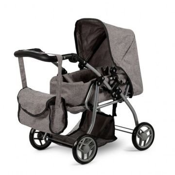 €69,89 Mamamemo Poppenwagen grijs 