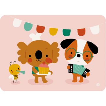 €1.49 Bora ansichtkaart Cupcake Party wenskaart kaart postkaart