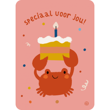 Bora ansichtkaart zee/kreeft - Speciaal voor jou kaart postkaart wenskaart