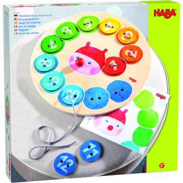 €22,95 Haba Rijgspel Regenboogrups 3+