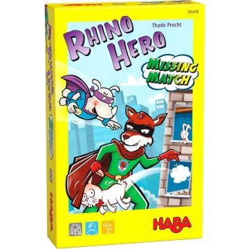 €8.99 Haba spel Rhino Hero - Missing Match 4+