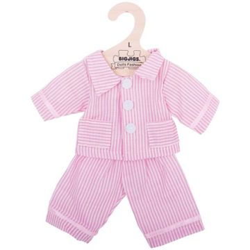 Bigjigs roze pyjama voor pop Paola Reina poppenkleren poppenkleding