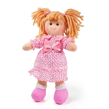  Bigjigs stoffen pop popje stof lappen Sophie