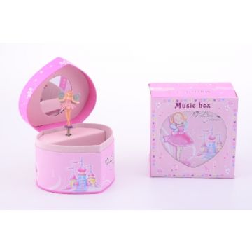 Juwelendoos/sieradendoos met muziek ballerina "Little princess"