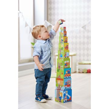 €19,95 Haba stapelblokken / stapeltoren Brandweer