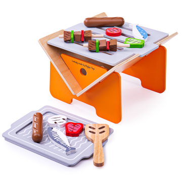 €34.99 Bigjigs houten BBQ tafelmodel