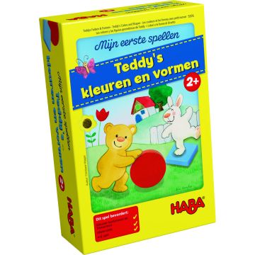 €12,95 Haba spel: Teddy's Kleuren & Vormen 2+