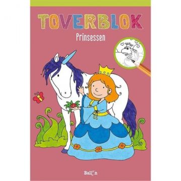€4,50 Ballon Toverblok Prinsessen 3+ tover krasblok 