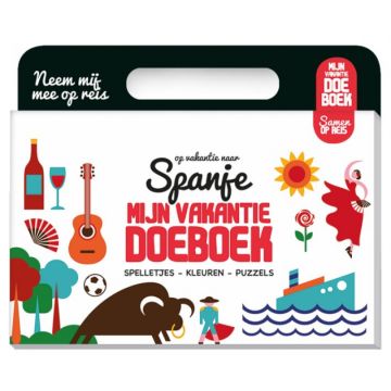 Imagebooks Mijn vakantie doeboek Spanje